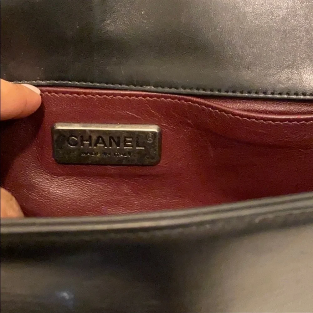 Chanel bag‎ with fur